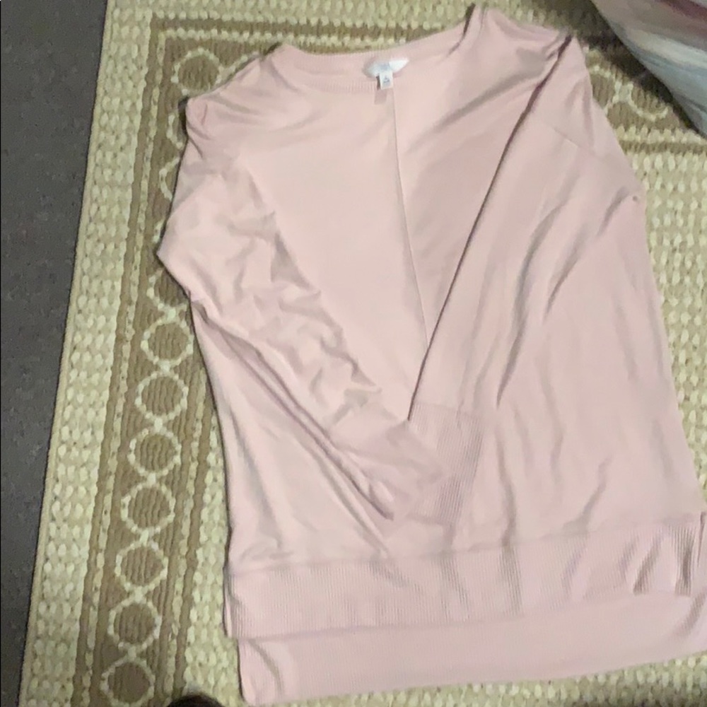 Light pink lightweight sweater